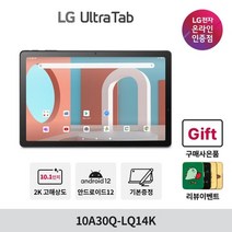 LG전자 [리뷰사은품] 울트라탭 10A30Q-LQ14K (10.4인치/WiFi/64GB/와콤펜포함/강의용/인강용) 태블릿PC, 무료 택배배송