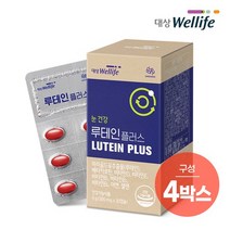 대상웰라이프 메이크미 루테인 30캡슐 x 4박스 UK스토어