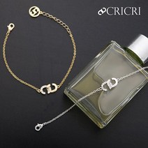 CRICRI 스와로브스키 크리스탈 팔찌 제작 무니켈 정품 P/S:184611 JH+14160EA : 기념일선물 주얼리 연인선물 귀걸이 여자친구선물