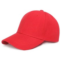 빌드온 모자 캡모자 무지 볼캡 야구모자 레드