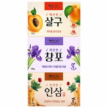 동산 세안 비누100g 10개(창포/인삼/살구), B 상품선택:03_동산 살구비누 100g×10개