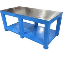 중장비 가공 작업대 수리 테이블 강판 철 금형 다용도 선반 다이, 1500x750x800mm 테이블면16mm