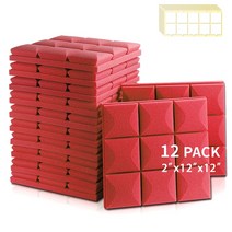 방음벽 방음 단열 음악 폼 소음 홈 액세서리, 10.12-MGT-Red - Medium Density