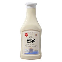 연유 이츠웰 500g * 12 업소용 국내산연유 팥빙수재료, 12개