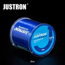 500M Fluorocarbon 나일론 낚시 라인 탄소 섬유 꼰 낚시 라인 구슬 만들기 목걸이 라인에 대 한 Supe 얇은 낚시 라인, 0.8-5파운드, 저스트론 블루