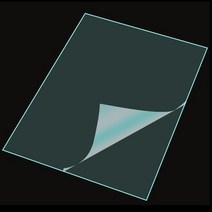 Yidimu Sla/dlp/lcd 릴리즈 FEP 필름 0.15-0.2mm 두께 lcd 3D 프린터 용 10.1 인치, 02 For 10.1 inch lcd