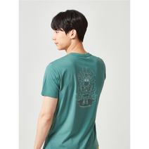 밀레 *MILLET* 캐주얼 디자인의 기능성 꼬스 라운드 티셔츠 *MVRUT477* 29 000원 #공용 #여름 #냉감 #레이온 #면 #폴리우레탄 #폴리에스터