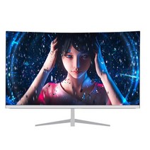 32인치 모니터 4k 게이머용 24인치 144 용 곡선 화면 1920×1080, 24인치 144hz 화이트, 나는 플러그