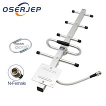 YAGI 안테나 900MHZ 2G GSM 외부 9DBI 옥외 지향성 안테나 824-960MHZ 리피터 부스터 증폭기 용 N-FEMALE 안테나