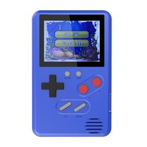 최신 500in1 초박형 휴대용 게임기 맞춤형 크리에이티브 포켓 플레이 스테이션 PSP, 04 Blue