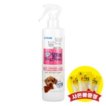 포켄스 알로에 향수 컨디셔너 베이비파우더향 300ml (+랜덤간식), +랜덤사은품증정