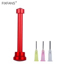 저렴한 FIXFANS-BGA 솔더 페이스트 플럭스 메이트 부스터 플런저 디스펜서 도구 알루미늄 합금 수동 주사, 01 1 Set