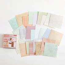 다꾸 Yoofun 빈티지 메모 패드 레트로 꽃 나비 재료 종이 스크랩북 저널 일기 장식 콜라주 DIY 100 개/팩, [02] b