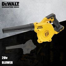 충전식 무선 송풍기 DCE100 20v 속도 조절 가능 최대 18000rpm 분당 2.8 큐빅 계량기 범용 18v 배터리, 116590