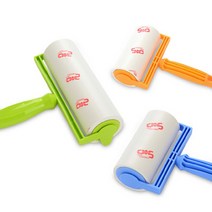 국산 클리너 돌돌이 테이프 핸들3 리필6개 먼지제거 청소 찍찍 테이프클리너, 2.(소형)핸들만 7개 +손독제120ml