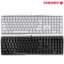 체리 CHERRY MX BOARD 3.0S 게이밍 기계식 키보드, 청축, 체리 CHERRY  MX BOARD 3.0S 화이트, 일반형