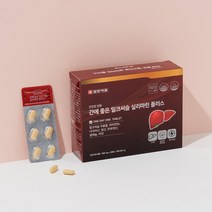 일양약품 간에 좋은 밀크씨슬 실리마린 플러스 900mg x 90정(3개월분), 1개, 90정