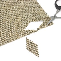 디아디아스톤 큐빅 시트 열접착 핫픽스, 골드, 2개