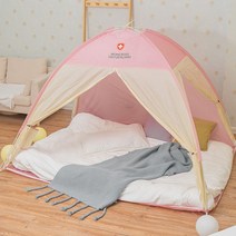 원터치 유아 아기 어린이침대 난방 텐트 베란다 홈캠핑 방한텐트