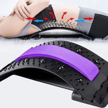 4단조절 스트레칭보드 허리 등 스트레칭기구 굽은등 자세교정, 스트레칭보드 / 블루