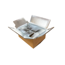 세화박스 AP3 종이아이스박스 친환경아이스박스 은박박스 보냉박스 270x210x125 (20개입), AP 3(20개입)