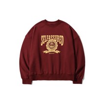 OIOI 오아이오아이 SELF-ASSURED SWEATSHIRT BURGUNDY
