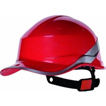 안전모 공장 공사현장 건설 작업모 헬멧 하이바 경량, 빨간색