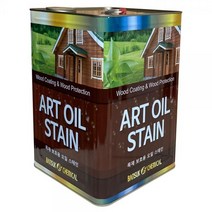 아트 오일스테인 18리터 스카이블루오일 스테인 목재 보호 방부목 데크 목조주택 파고라 의자 가구