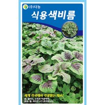 우엉 300립 - 씨 씨앗 우엉씨앗 우엉씨 나물씨 나물씨앗 민속채소 채소씨 채소씨앗 민속씨앗 약쑥 식용쑥, 22_다농_식용색비름(2g)