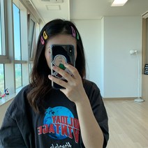 시나몬걸 컬러똑딱핀set 5type 헤어핀 머리핀