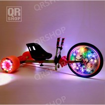 세발 드리프트 자전거 성인 카트 파크 대여 축제, 조명 없는 20인치 핑크