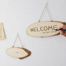 (다드몰) 프리미엄 캠핑문패 DIY 나무 통나무 알림판 우드 입간판 (a5247ea1146), 쿠팡 다드몰 캠핑문패, 쿠팡 다드몰 본상품선택