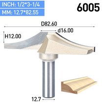 트리머날 비트 HUHAO-1pc 1/2 