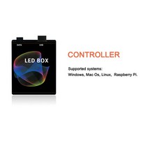 DC 5V Ambibox 주변 조명 상자 WS2812B SK6812 USB RGB 드림 컬러 LED 스트립 테이프 컴퓨터 모니터 PC 화면 백라이트 새로운|RGB Control, 1개, 프랑스