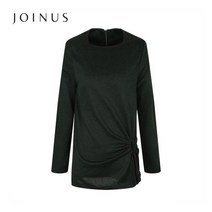 [조이너스] 스퀘어넥 니트 블라우스-IJ9W10KL090
