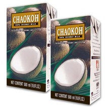 차오코 코코넛 밀크 250ml / 500ml, 4팩
