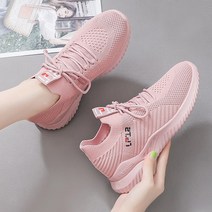 2022 봄 여성 플라잉 짠 플러스 사이즈 운동화 캐주얼 신발