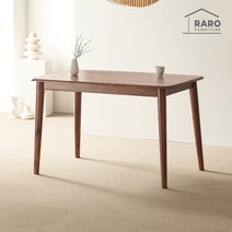 라로퍼니처 비비 1200 아카시아 원목 4인 식탁 세트, 식탁_단품