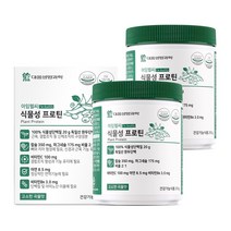 대웅생명과학 아임헬씨 식물성 프로틴 210g / 100% 식물성단백질 근육건강+뼈건강, 2통