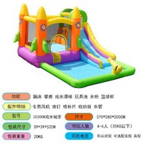 에어바운스 가정용 홈 실내 대형 놀이터 에어 미끄럼틀 물놀이 슬라이드 야외 놀이기구 유치원, Q