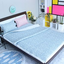 시어서커 여름이불 안개, 핑크