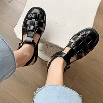 홀리버니 위빙 샌들 여성 글래디 버클 여자 스트랩샌들 테나181