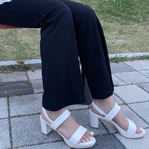 여성용 스트랩 가보시 샌들 힐 zn066