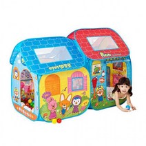 어린이텐트 하우스형 아기볼풀장세트 천텐트 인디언 강아지볼풀장 이글루만들기