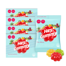 푸드올로지 하루야채 식이섬유 비타민 젤리 헤이구미 과일맛 10P, 6개, 90정