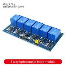 KY-019 광 커플러 릴레이 모듈 DC 5V 출력 1/2/4/6/8 웨이 전원 250VAC/125VAC 10A 보드 실드 Arduino 용, [03] 1Chanel