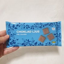 이케아 쇼콜라드 유스 밀크 초코바 100g, 1개