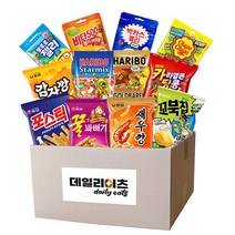 [데일리이츠] 초인기 과자스낵 + 젤리 세트, 1세트