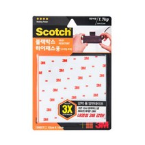 쭈bhnj__3M 스카치 고내열 폼 양면테이프 하이패스용 차량용 용테이프 자동차용 강력한 블랙박스 접착♥hopenjoy!, ♥hopenjoy!