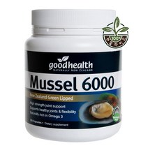 뉴질랜드 굿헬스 푸른홍합 6000mg 고함량 초록입홍합 300캡슐 녹색홍합, 단품, 단품